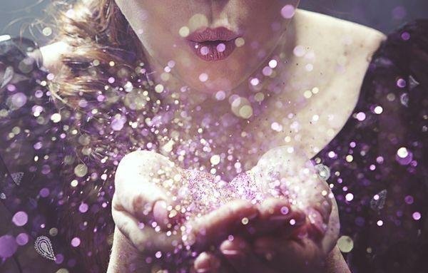 pluie-paillettes
