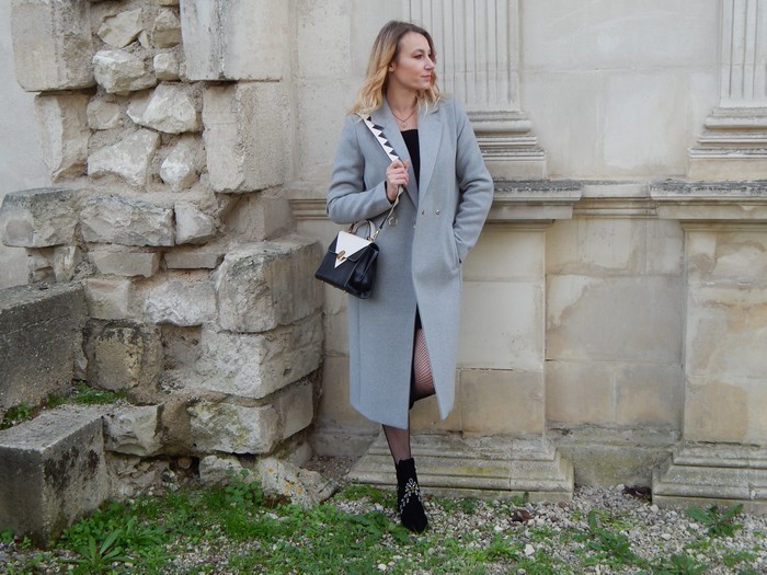 look casual chic manteau long