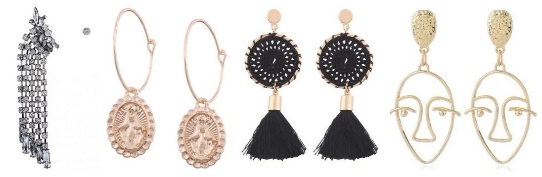 Big sélection d’accessoires (nouvelle passion boucles d’oreilles!) x Zaful