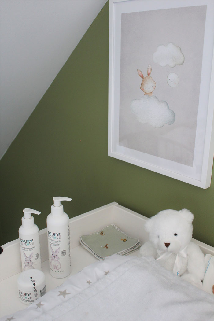 décoration lapin chambre de bébé