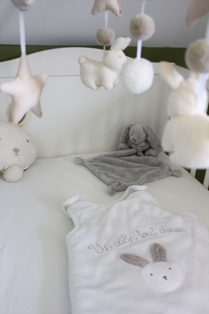 décoration chambre bébé thème lapin