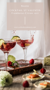 Pinterest recette cocktail saint valentin